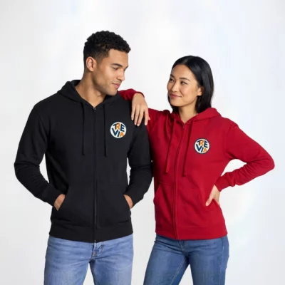 Veste à capuche zippée Unisexe