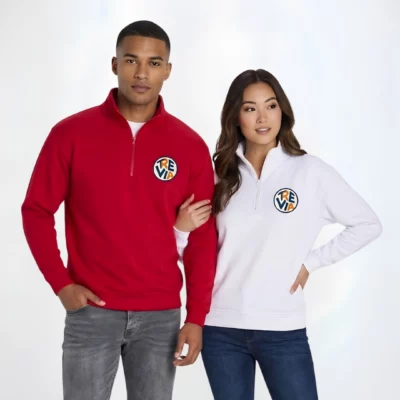 Sweat col zippé Unisexe